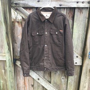Woolrich sherpa Lined shirt jacket coat size XL